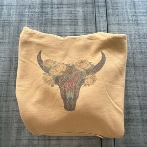 Bull Skull Sweatshirt